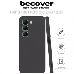 Чехол для мобильного телефона BeCover Infinix Hot 50 (X6720) Black (712282) - Картинка 5