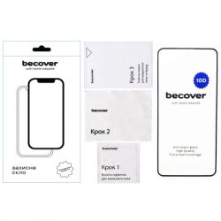 Скло захисне BeCover ZTE Blade A75 10D Black (712338) - Картинка 3