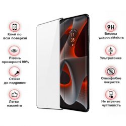 Стекло защитное BeCover Motorola Edge 50 Pro Black (712346) - Картинка 3