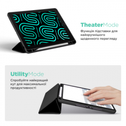 Чехол для планшета Armorstandart Smart Fold Pen Apple iPad Air 13 (2024) Black (ARM78133) - Картинка 4