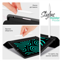 Чехол для планшета Armorstandart Smart Fold Pen Apple iPad Air 13 (2024) Black (ARM78133) - Картинка 5