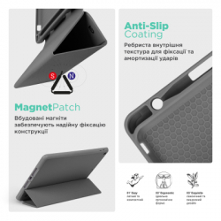 ����� �� �������� Armorstandart Smart Fold Pen Apple iPad Air 13 (2024) Dark Grey (ARM78134) - �������� 7