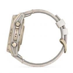 �����-���� Garmin fenix 8 43mm, AMOLED, Saph, SftGldSS/FogGryLeatherBnd, Excl, GPS (010-02903-40) - �������� 5