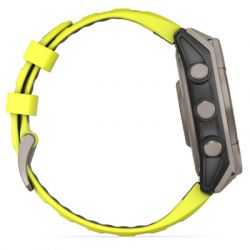 �����-�������� Garmin fenix 8 47mm,Saph Solar, BareTi/Graphite,AmpYe/GrphBnd (010-02906-21) - �������� 4