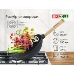 � ��������� Brizoll ������� WOK � �����'���� ������ �� ������� ������� 2,8 � 260�80 �� (W26H-6) - �������� 8
