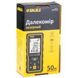 Дальномер Sigma лазерный 50м (3727411) - Картинка 9