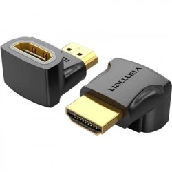 ���������� HDMI F to HDMI M 90� 4K 60Hz PVC Vention (AIOB0)