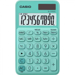  Casio SL-310UC-GN-W-EC,  (CALC-CAS-SL-310UC-GN)