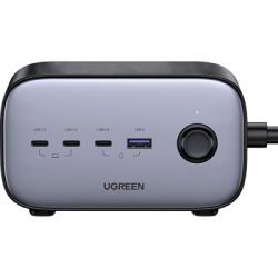 Зарядний пристрій Ugreen 4xUSB 100W Nexode Pro (3хUSB-C+USB-A+2хSchuko) CD270 (60167) - Картинка 2