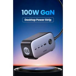 Зарядний пристрій Ugreen 4xUSB 100W Nexode Pro (3хUSB-C+USB-A+2хSchuko) CD270 (60167) - Картинка 8