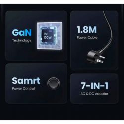 Зарядний пристрій Ugreen 4xUSB 100W Nexode Pro (3хUSB-C+USB-A+2хSchuko) CD270 (60167) - Картинка 9