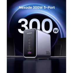 Зарядное устройство Ugreen 5xUSB 300W Nexode (5хUSB-C) CD333 (90903B) - Картинка 2
