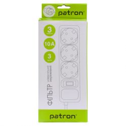 ��������� ������ �������� Patron EXT-PN-SP-1033, 3m Black (EXT-PN-SP-1033) - �������� 3