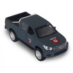 Масштабна модель автомобіля TechnoDrive серії Шеврони Героїв - Toyota Hilux - ОШБр НПУ Лють (KM6118F) - Картинка 11