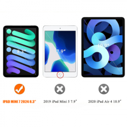 ����� �� �������� BeCover Apple iPad Mini 7 2024 Black (712427) - �������� 6