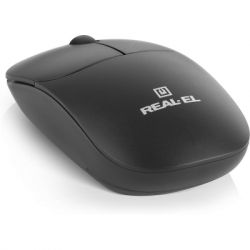Мишка REAL-EL RM-313W Wireless Black (EL123200042) - Картинка 5