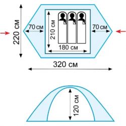 Палатка Tramp Scout 3 (v2) (TRT-056) - Картинка 12