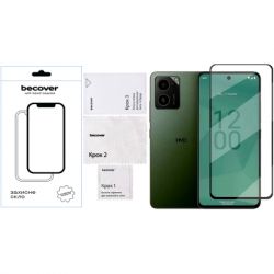 Стекло защитное BeCover HMD Pulse Pro Black (712487) - Картинка 4