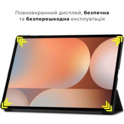 ����� ��� �������� AirOn Premium Samsung Galaxy tab S10 Ultra 14.6 2024 + film Black (4822356758484) - �������� 8