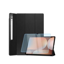 ����� ��� �������� AirOn Premium Samsung Galaxy tab S10 Ultra 14.6 2024 + film Black (4822356758484)