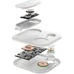 �������� ������� Belkin 3in1 Magnetic Foldable iPhone/Watch/AirPods Qi2 15W white (WIZ029VFWH) - �������� 11