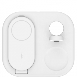 �������� ������� Belkin 3in1 Magnetic Foldable iPhone/Watch/AirPods Qi2 15W white (WIZ029VFWH) - �������� 2