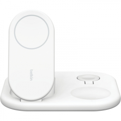 �������� ������� Belkin 3in1 Magnetic Foldable iPhone/Watch/AirPods Qi2 15W white (WIZ029VFWH)