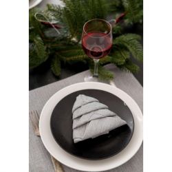 Серветка на стіл Прованс Перлина Silver 40х40 см (037584) - Картинка 3