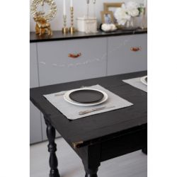 Серветка на стіл Прованс Перлина Silver 40х40 см (037584) - Картинка 5