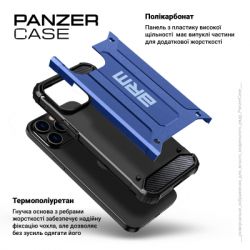 Чехол для мобильного телефона Armorstandart Panzer Xiaomi Redmi 14C 4G / Poco C75 Dark Blue (ARM79374) - Картинка 4