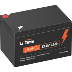  LiFePo4 Litime 12.8V-12Ah (Li-Time-LiFePO4-12.8-12)