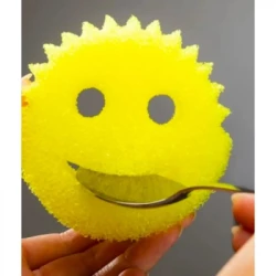 Губки кухонні Scrub Daddy Original Жовта 1 шт. (5060481022033) - Картинка 6