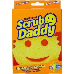 Губки кухонні Scrub Daddy Original Жовта 1 шт. (5060481022033) - Картинка 1