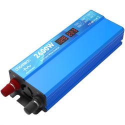 Автомобильный инвертор Choetech 12/220V 1300Вт, чистая синусоида (CJ2600Q-V2) - Картинка 3