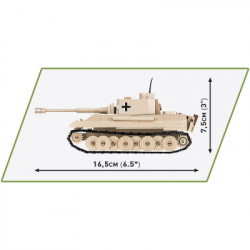 Конструктор Cobi Друга Світова Війна Танк Panzer V Пантера, 298 деталей (COBI-2713) - Картинка 5