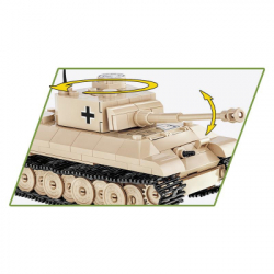 Конструктор Cobi Друга Світова Війна Танк Panzer V Пантера, 298 деталей (COBI-2713) - Картинка 6