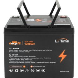 Батарея для ДБЖ Батарея LiFePo4 Litime 12.8V-100Ah 1280Wh (Li-Time-GR24-12.8-100) - Картинка 2
