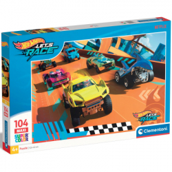 ���� Clementoni Hot Wheels ���� MAXI, 104 �������� (25762)