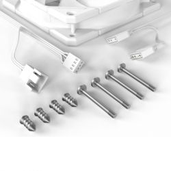 ����� ��� ������� ID-Cooling TF-12025-PRO ARGB REVERSE WHITE - �������� 8