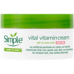    Simple Vital Vitamin Cream SPF15 Kind to Skin   50  (8710447486337)
