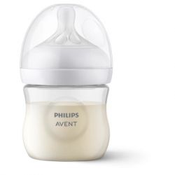 Набір для годування новонароджених Philips AVENT Natural Природний Потік пляшечка 125 мл + пустушка Ultra Air 0-6 міс (SCD837/10) - Картинка 3