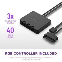 ����� ��� ������� NZXT F120RGB Duo - 120mm Dual- (RF-D12SF-B1) - �������� 12