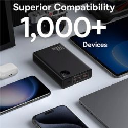 ��� Baseus Adaman Metal Digital Display 24000mAh 140W Black (P10021508113-00) (P10021507112-02) - �������� 7