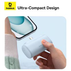 ������� ������������� Baseus Compact 4900mAh 20W Type-C, White (PPWC05T) (P10068302212-00) - �������� 4