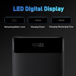 ������� ������������ Baseus Blade Digital Display 20000mAh PD/100W, Black (PPDGL-01, PPBLD100-S) (PPBL000201) - �������� 4