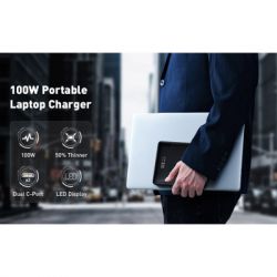 ������� ������������ Baseus Blade Digital Display 20000mAh PD/100W, Black (PPDGL-01, PPBLD100-S) (PPBL000201) - �������� 8