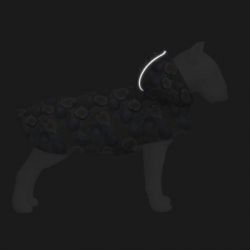 Дощовик для тварин WAUDOG Clothes Накидка з капюшоном Інжир M (357-4053) - Картинка 5