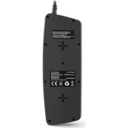 Сетевой фильтр питания REAL-EL REAL-EL RS-10 Protect, 3m, black (EL122300039) - Картинка 7