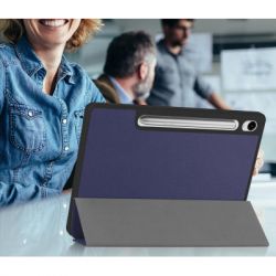 ����� ��� �������� BeCover Flexible TPU Mate Samsung Tab S9 (SM-X710/SM-X716)/S9 FE (SM-X510/SM-X516B) 11.0" Deep Blue (712528) - �������� 10