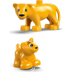Конструктор LEGO DUPLO Town Семейства диких животных: Пингвины и Львы (10442) - Картинка 5